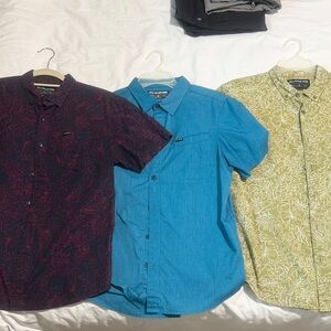 Dakine Casual Shirt Set - Black, Blue, Green